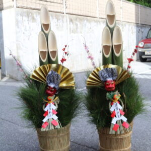 門松大120cm 1対　31500　(税込34650)